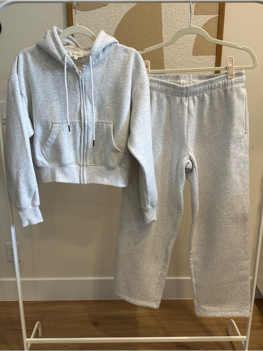 bohme Grey Sweat Set
